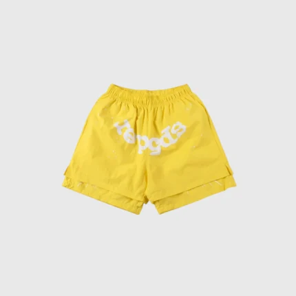 Sp5der OG Logo Yellow Short