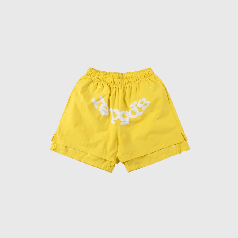 Sp5der OG Logo Yellow Short