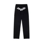 Classic Flame LOGO Graffiti Sp5der Sweatpant Front view