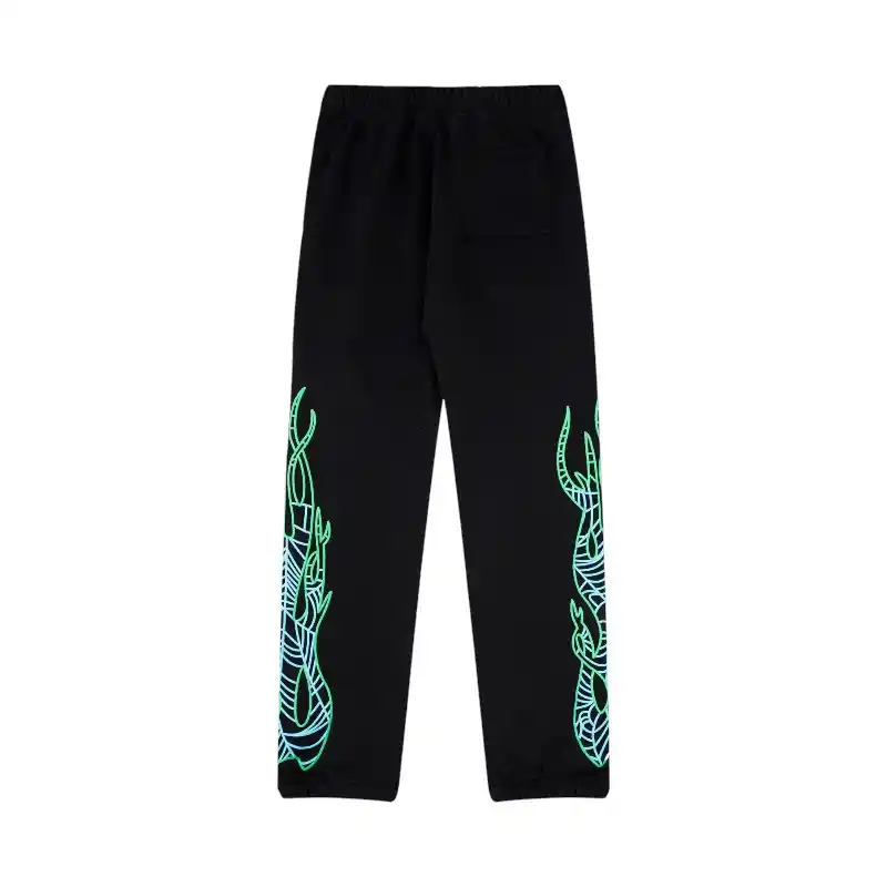 Sp5der 555 Young Thug Sweatpant 'Black' Back View