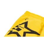 Sp5der 5Star Sweatpants Yellow Front Close View (4)