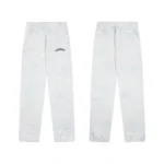 Sp5der AOP Web Sweatpant 'Grey' Front and Back View