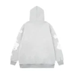 Sp5der Beluga Hoodie 'Gray' back views