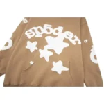 Sp5der Beluga Hoodie Light Brown (3)