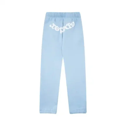 Sp5der Classic Sweatpants Baby Sky Blue Sp5der Front view (1)