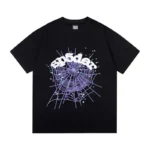 Sp5der OG Web V2 T- Shirt 'Black' Front view