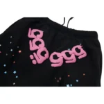 Sp5der PNK Sweatpants Black (11)