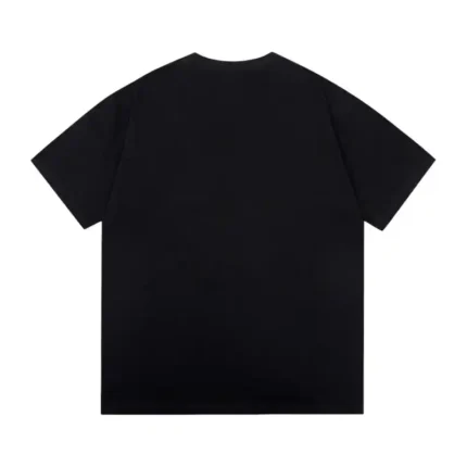 Sp5der Pink T-Shirts 'Black' Back View (9)