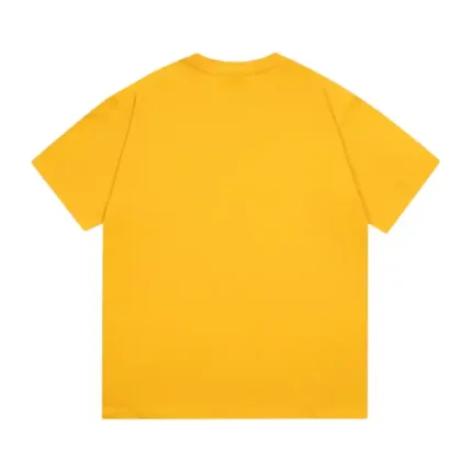 Sp5der Pink T-Shirts 'Yellow' Back View