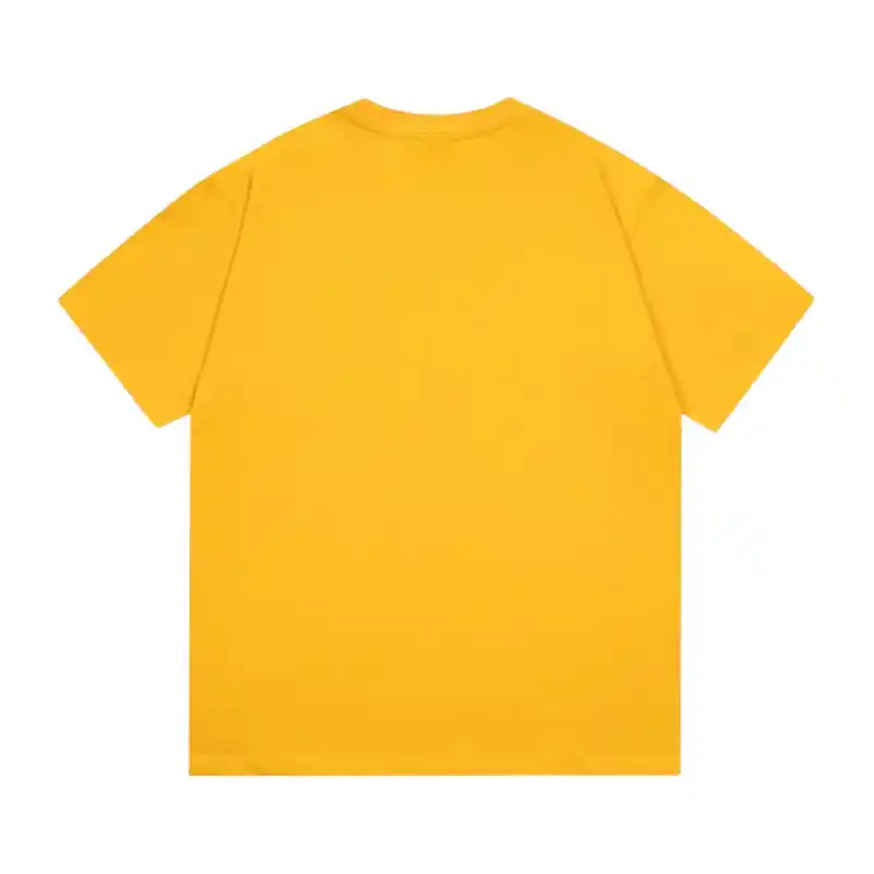 Sp5der Pink T-Shirts 'Yellow' Back View