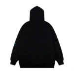 Sp5der Pnk Hoodie ‘Black’ Back view