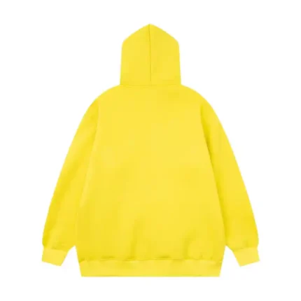 Sp5der Websuit Hoodie 'Yellow' Back view