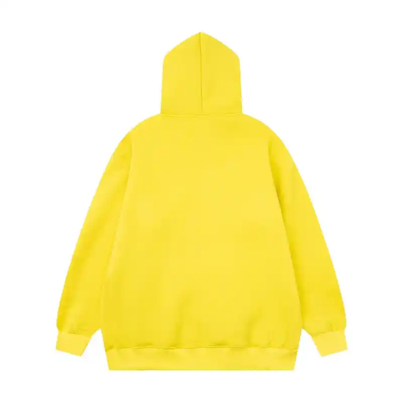 Sp5der Websuit Hoodie 'Yellow' Back view