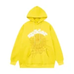 Sp5der Websuit Hoodie 'Yellow' Frant view