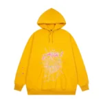 Sp5der Websuit Hoodie 'Yellow' Front view