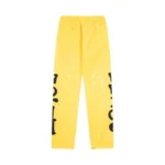Sp5der Websuit Sweatpant Yellow Back View