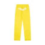 Sp5der Websuit Sweatpant Yellow Front View (1)