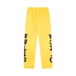 Sp5der Websuit Sweatpant Yellow Front view
