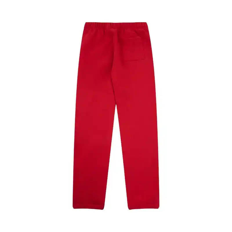 Sp5der Worldwide Red Angel Number 555 Sweatpants Red Back View