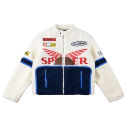 Sp5der wor1dwide 555555 Hunters Sherpa Jacket