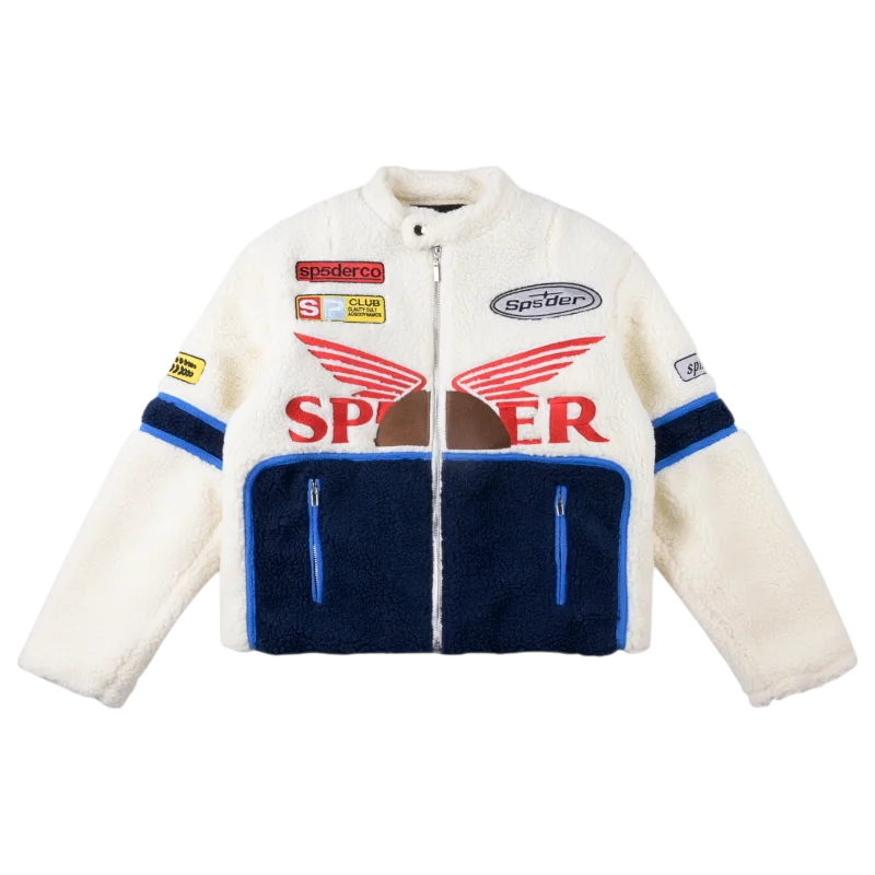 Sp5der wor1dwide 555555 Hunters Sherpa Jacket