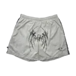 Elastic waist sp5der print short