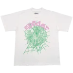 Sp5der OG Web Tee White