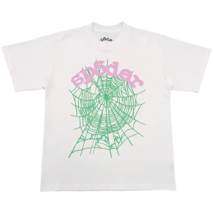 Sp5der OG Web Tee White