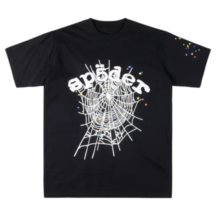Sp5der OG Web V2 Black Tee