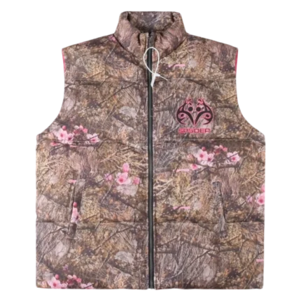 SP5DER Real Tree Puffer Vest