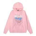 Sp5der-Atlanta-Hoodie-Baby-Pink-front-view