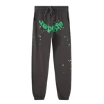 Sp5der-Wait-Web-Sweatpant-Slate-Green-front-view