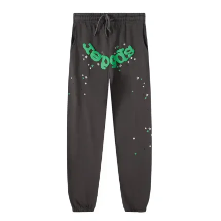 Sp5der-Wait-Web-Sweatpant-Slate-Green-front-view