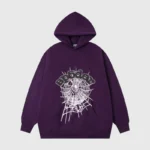Sp5der Web Hoodie Purple