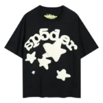 Sp5der Wordwide Star Beluga black T-Shirt