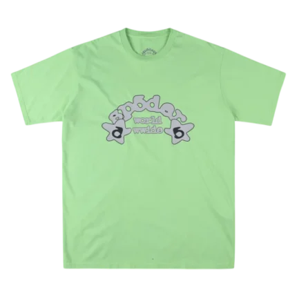 Sp5der Worldwide Tee Slime Green