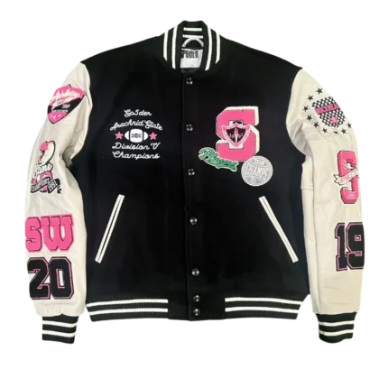 SP5DER Division 5 Varsity Jacket