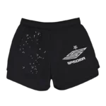 Sp5der Pro Double Layer Short Black