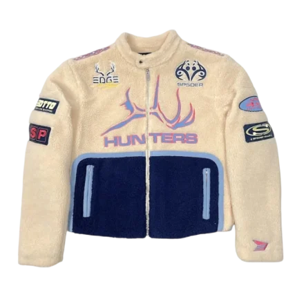 Sp5der Worldwide Hunters Sherpa Moto Jacket