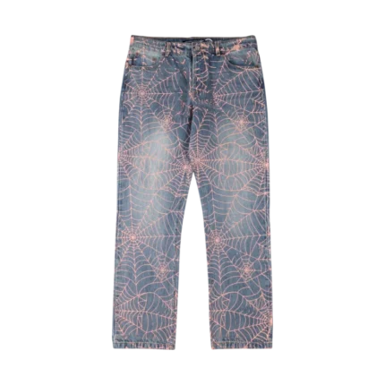 Sp5der AOP Vintage 501 Denim Jeans